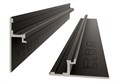 Теневой плинтус Pro Design 1269 Черный Муар RAL 9005 31.8x10x2700 37098 - фото 19866
