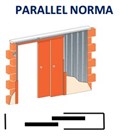 Дверная кассета Casseton PARALLEL 2700 1872