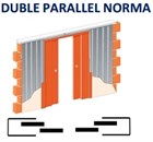 Дверная кассета Casseton DOUBLE PARALLEL  2000/ 2100 1873