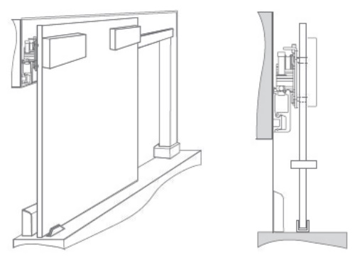 Комплект фурнитуры  SLIDE GLASS